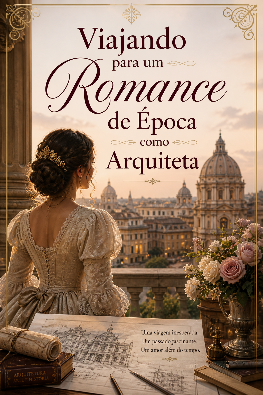 Viajando para um Romance de Época como Arquiteta