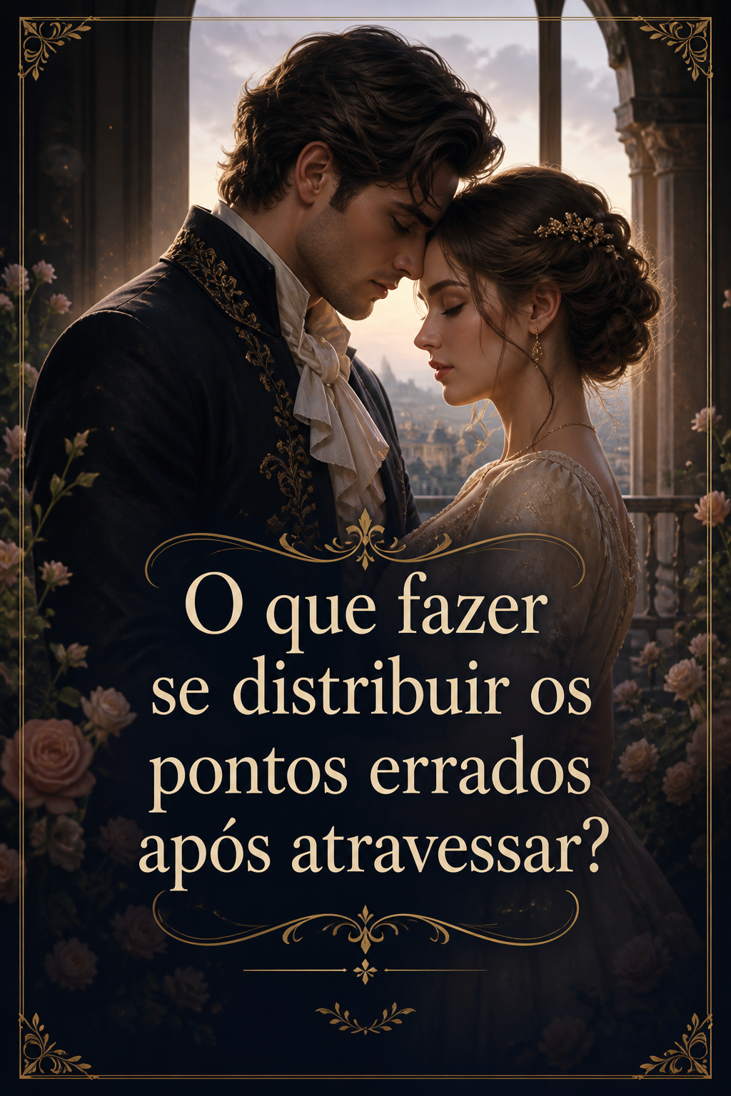 O que fazer se distribuir os pontos errados após atravessar?